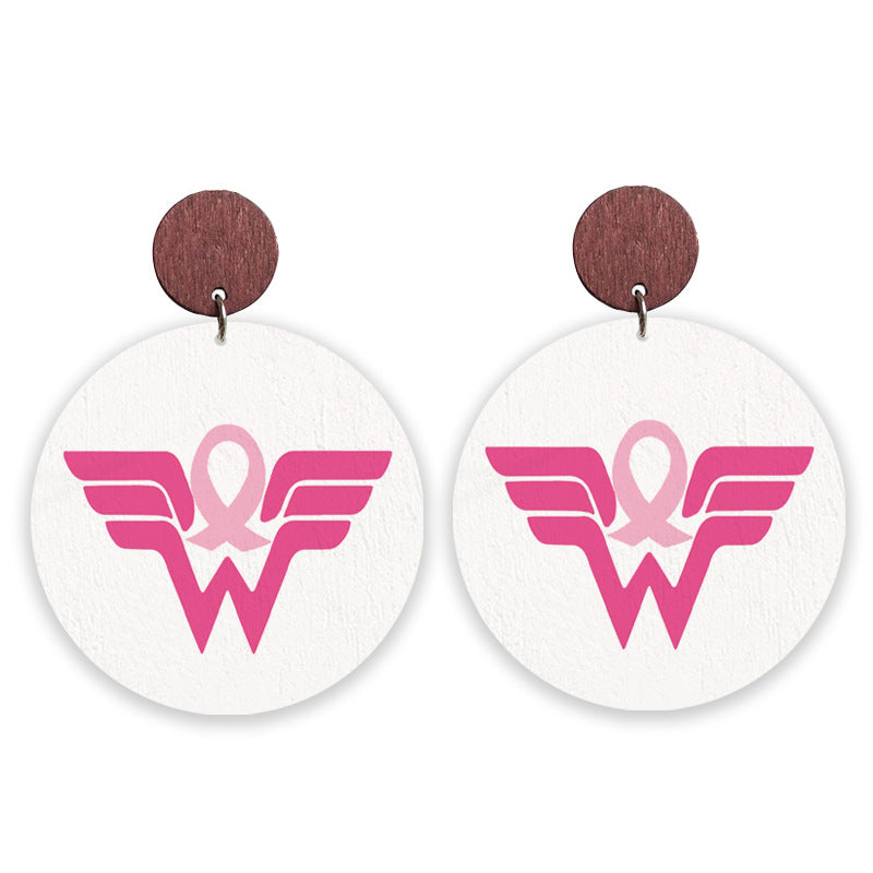 Cross Wood Earrings - product image 6