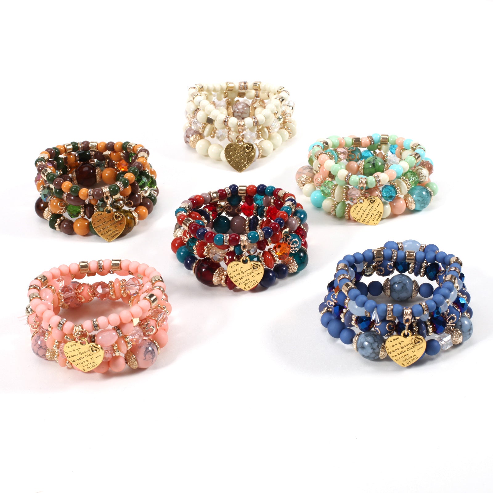 Boho Heart Beaded Bracelet - product image 24