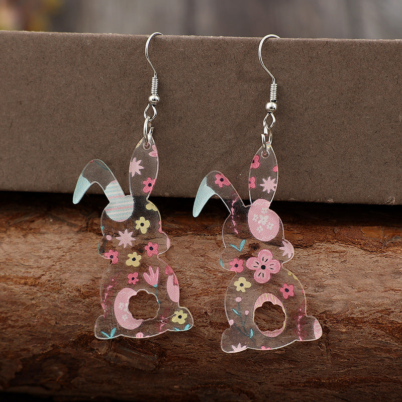 Floral Acrylic Earrings for Women - product image 11