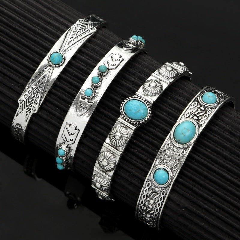 Turquoise Boho Vintage Bracelet - product image 3