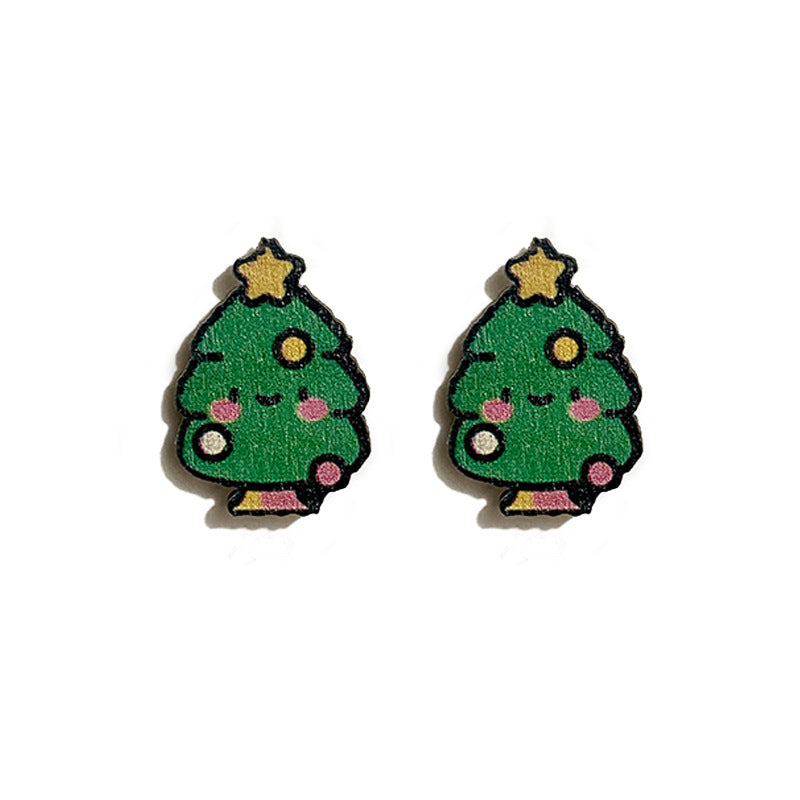 Statement Cross Wood Earrings - product image 14