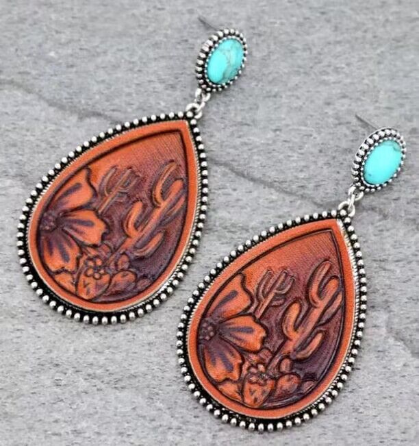 Turquoise Vintage Earrings - product image 11