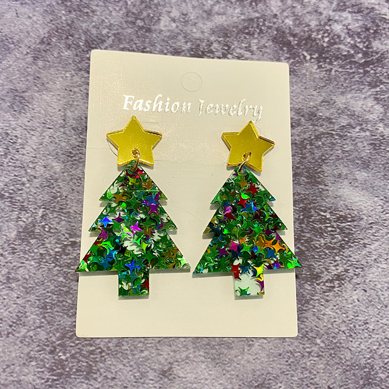 Cross Acrylic Earrings - product image 7