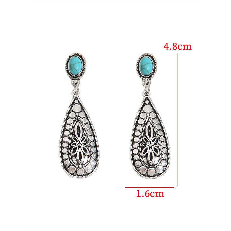 Turquoise Vintage Earrings for Women - product image 5