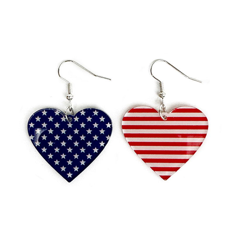 Flag Acrylic Earrings - product image 13