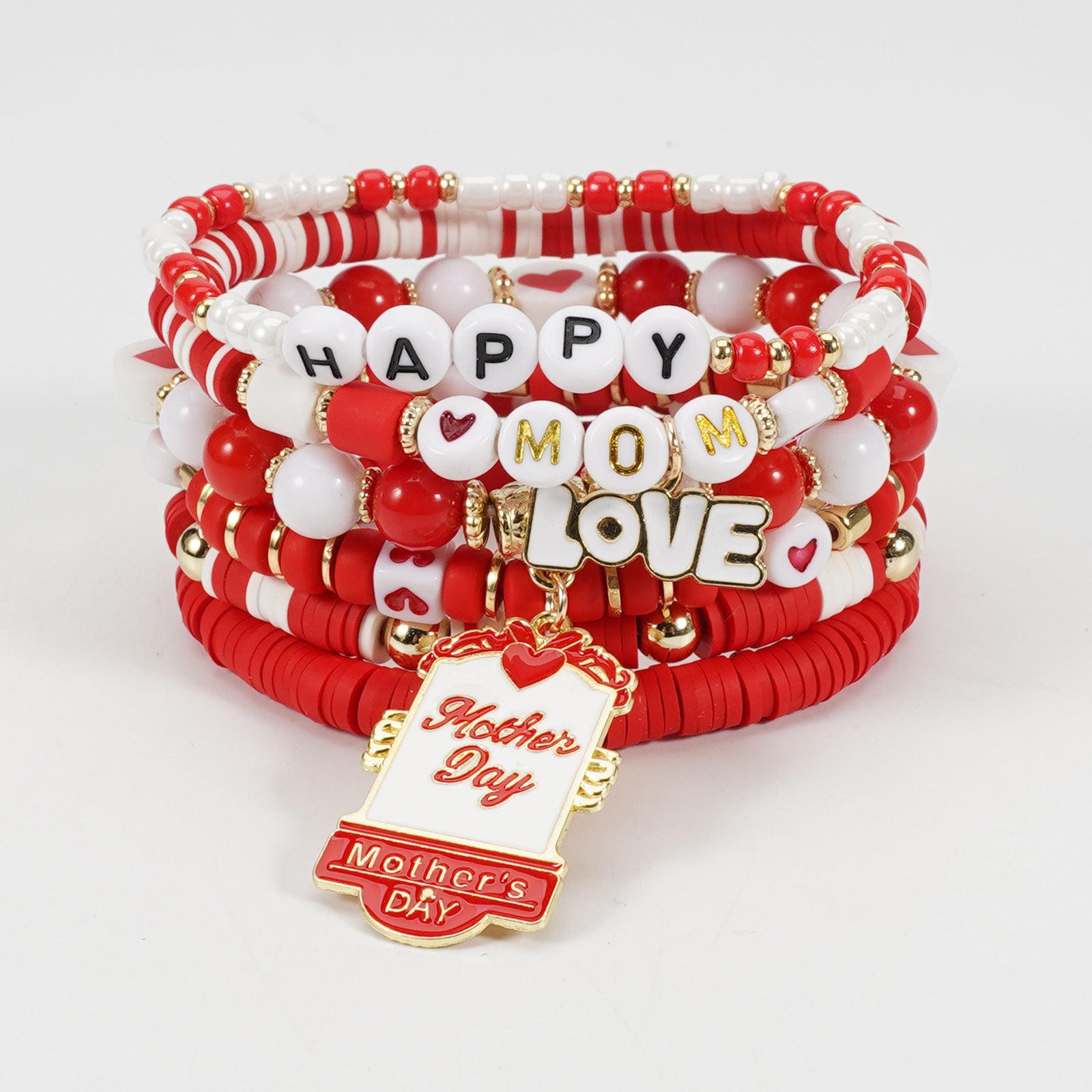 Floral Heart Beaded Bracelet - product image 23