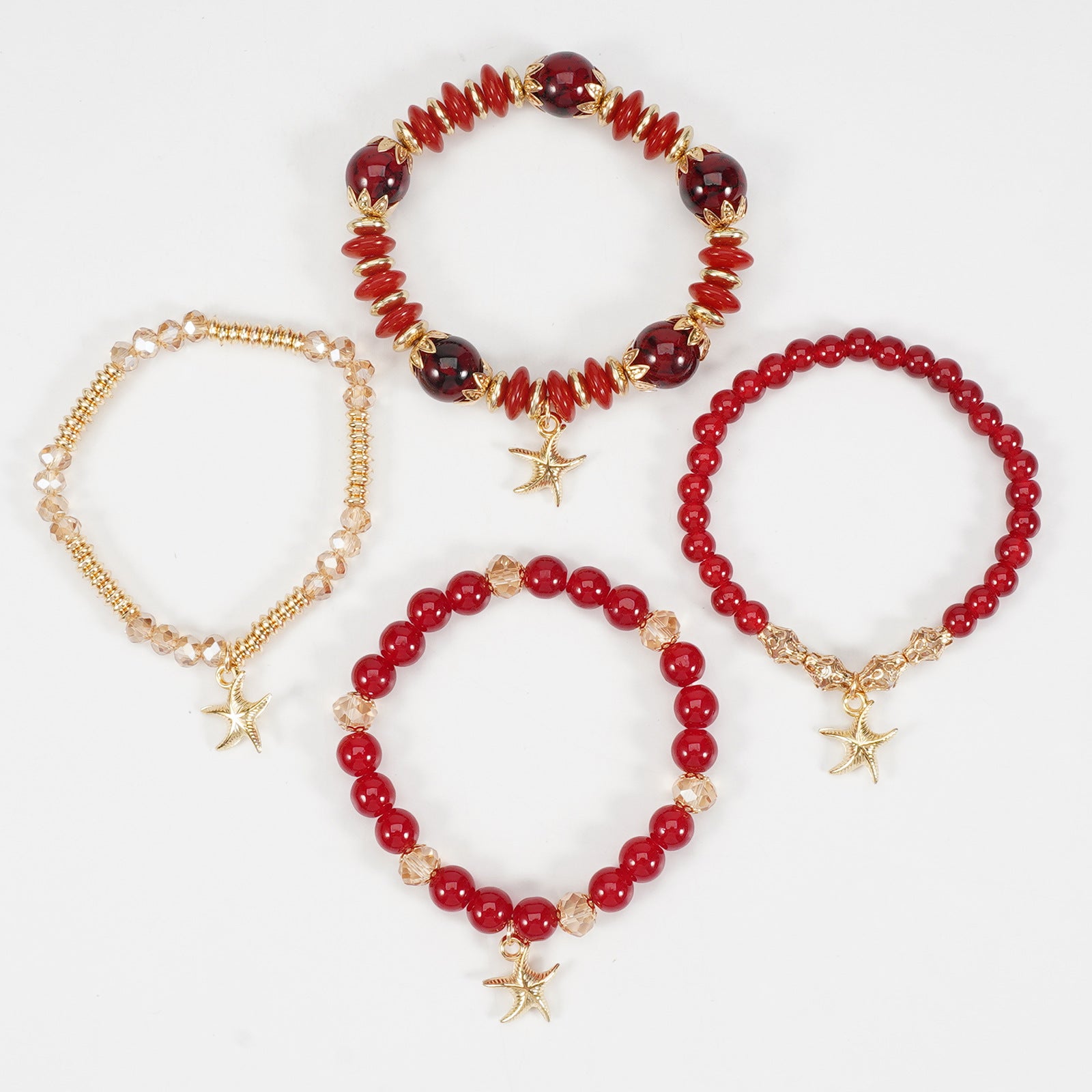 Boho Cross Beaded Crystal Necklace - product image 34