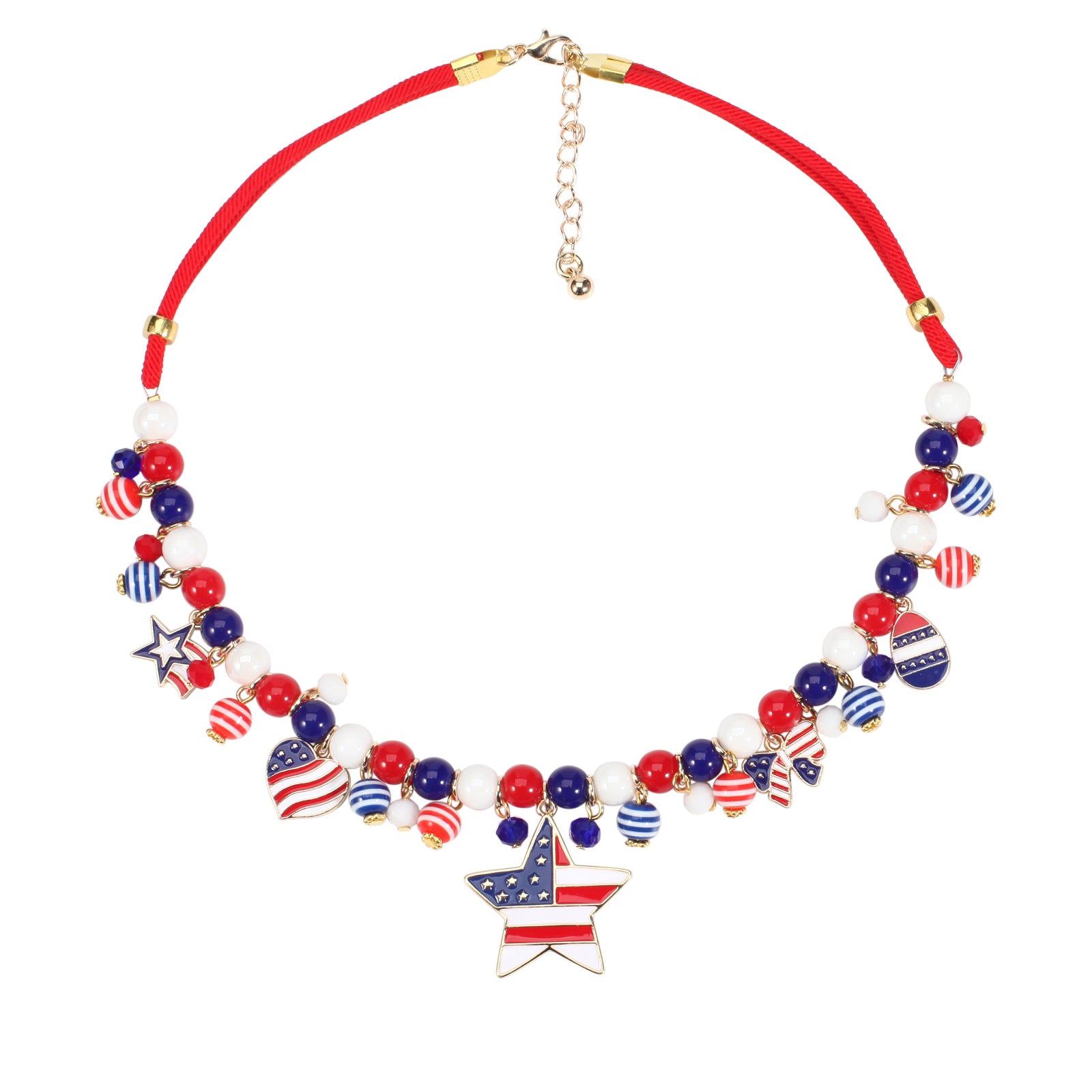 Heart Flag Butterfly Necklace - product image 1