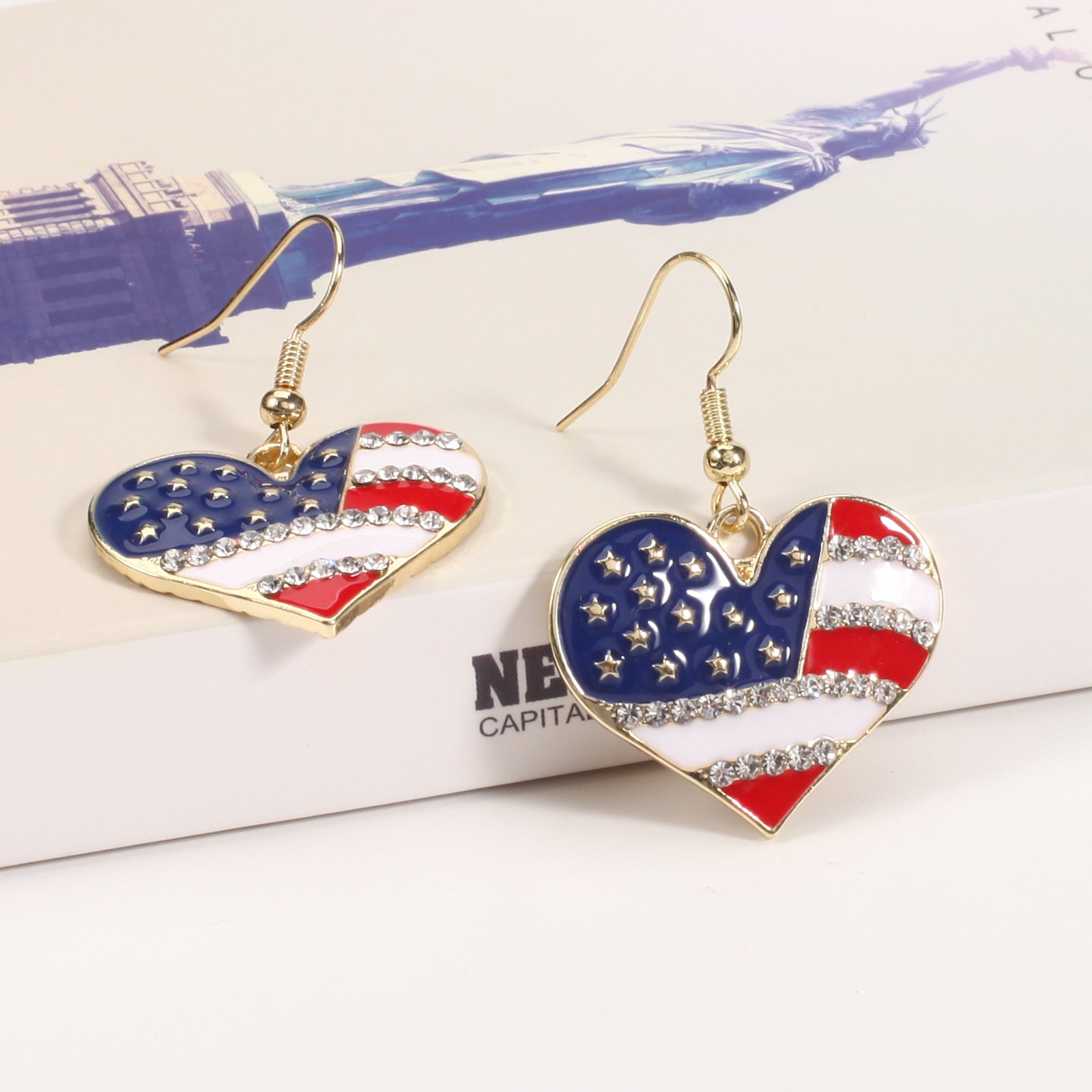 Cross Flag Earrings - product image 31