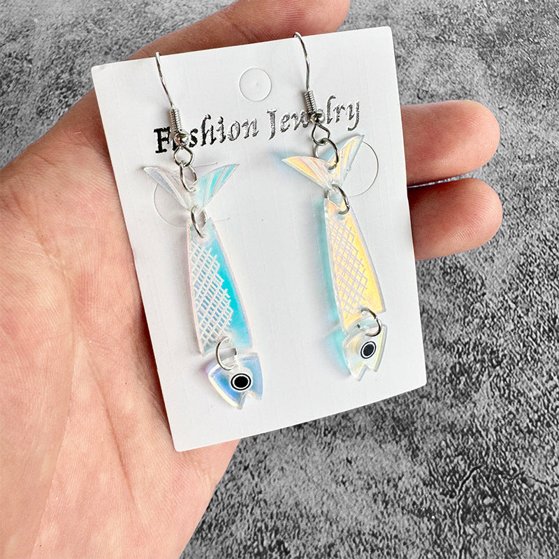 Cross Acrylic Earrings - product image 2