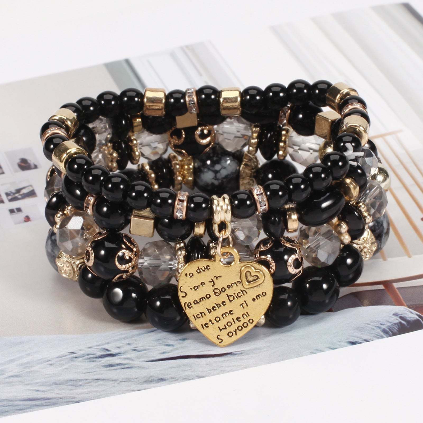 Boho Heart Beaded Bracelet - product image 29