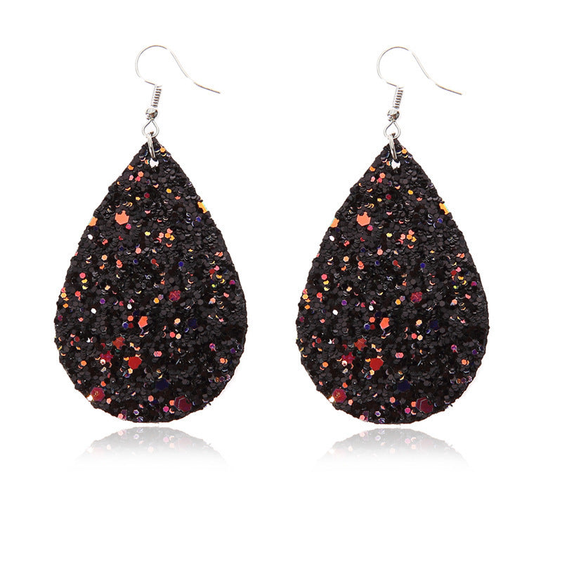 Cross Leather Earrings - product image 10