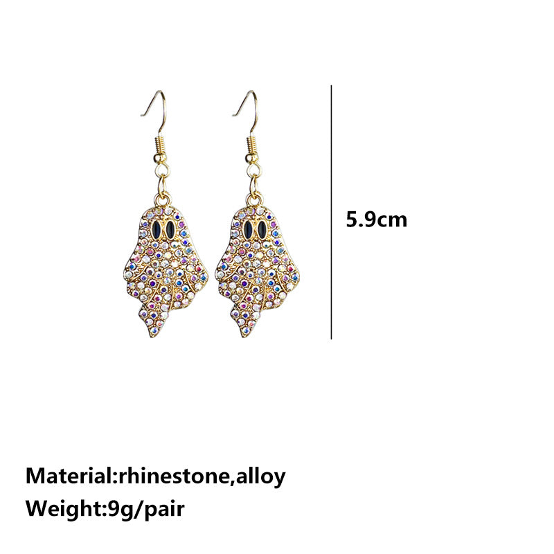 Cross Crystal Earrings - product image 7