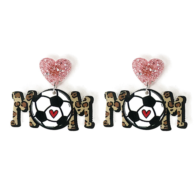 Cross Acrylic Earrings - product image 6