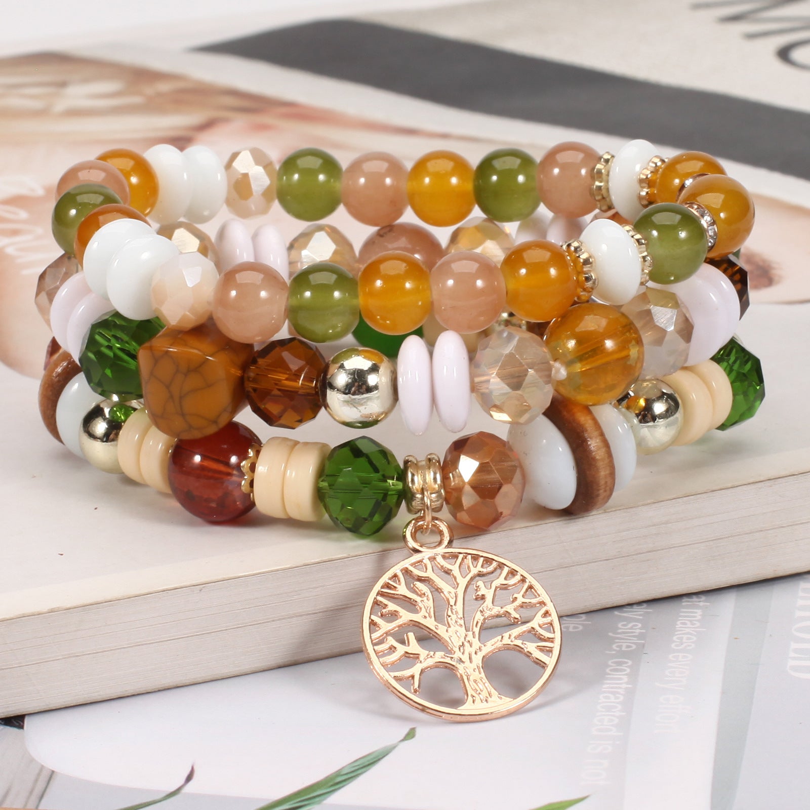Boho Beaded Bracelet for Women