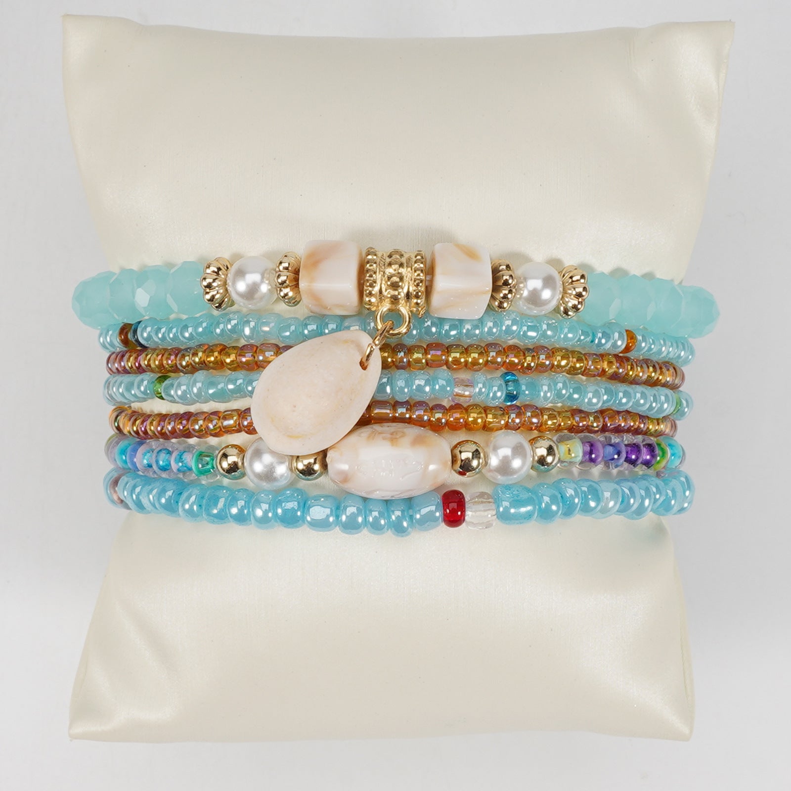 Boho Cross Beaded Necklace for Women - product image 24