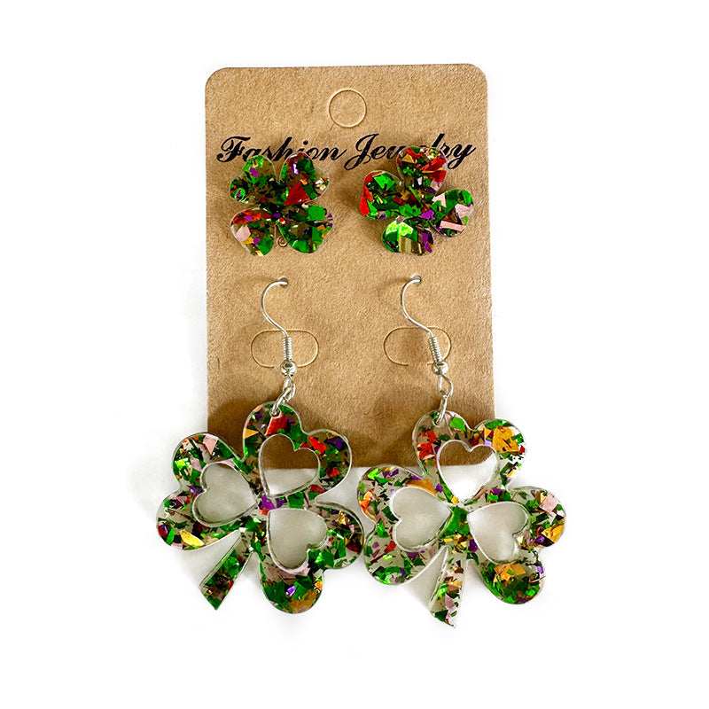 Cross Acrylic Earrings - product image 5