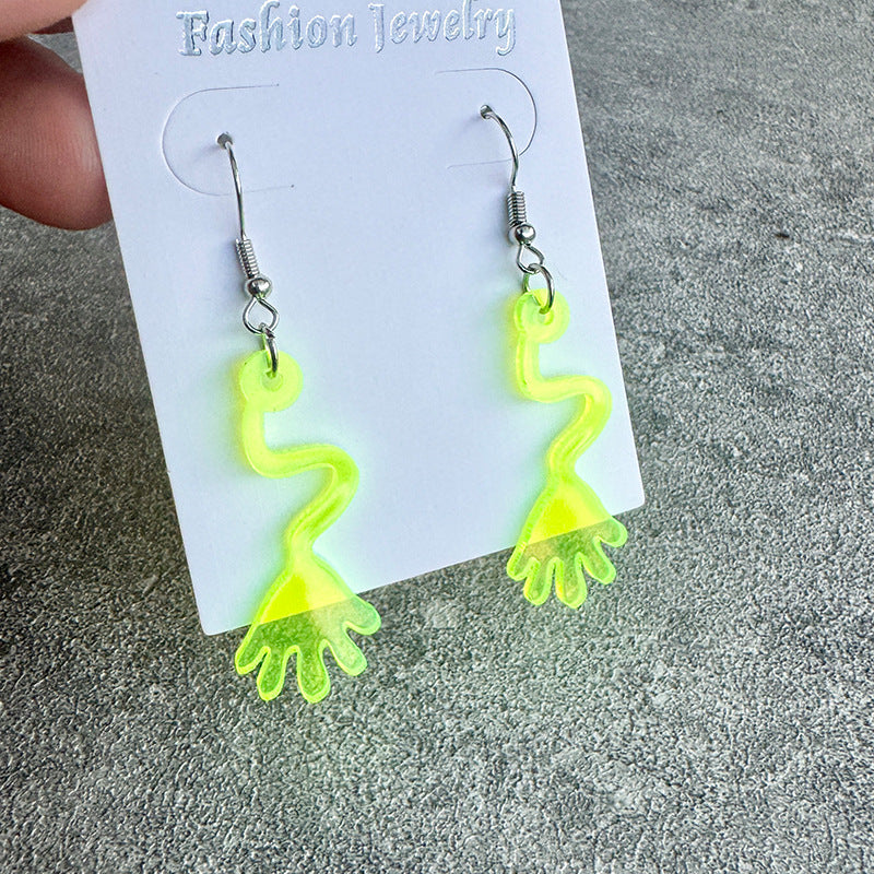 Vintage Acrylic Earrings - product image 8