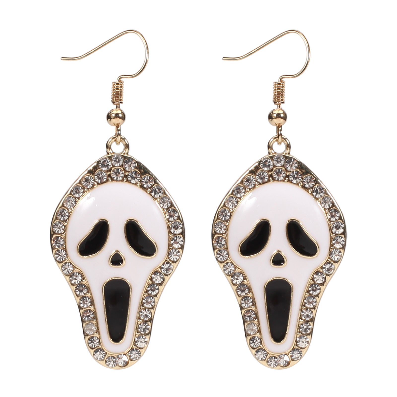 Halloween Earrings Featuring A Little Cat - A Screaming Ghost - A Pumpkin - A - product image 8