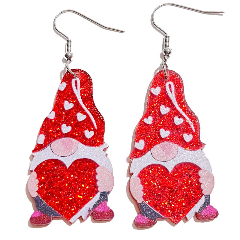 Cross Acrylic Earrings - product image 3