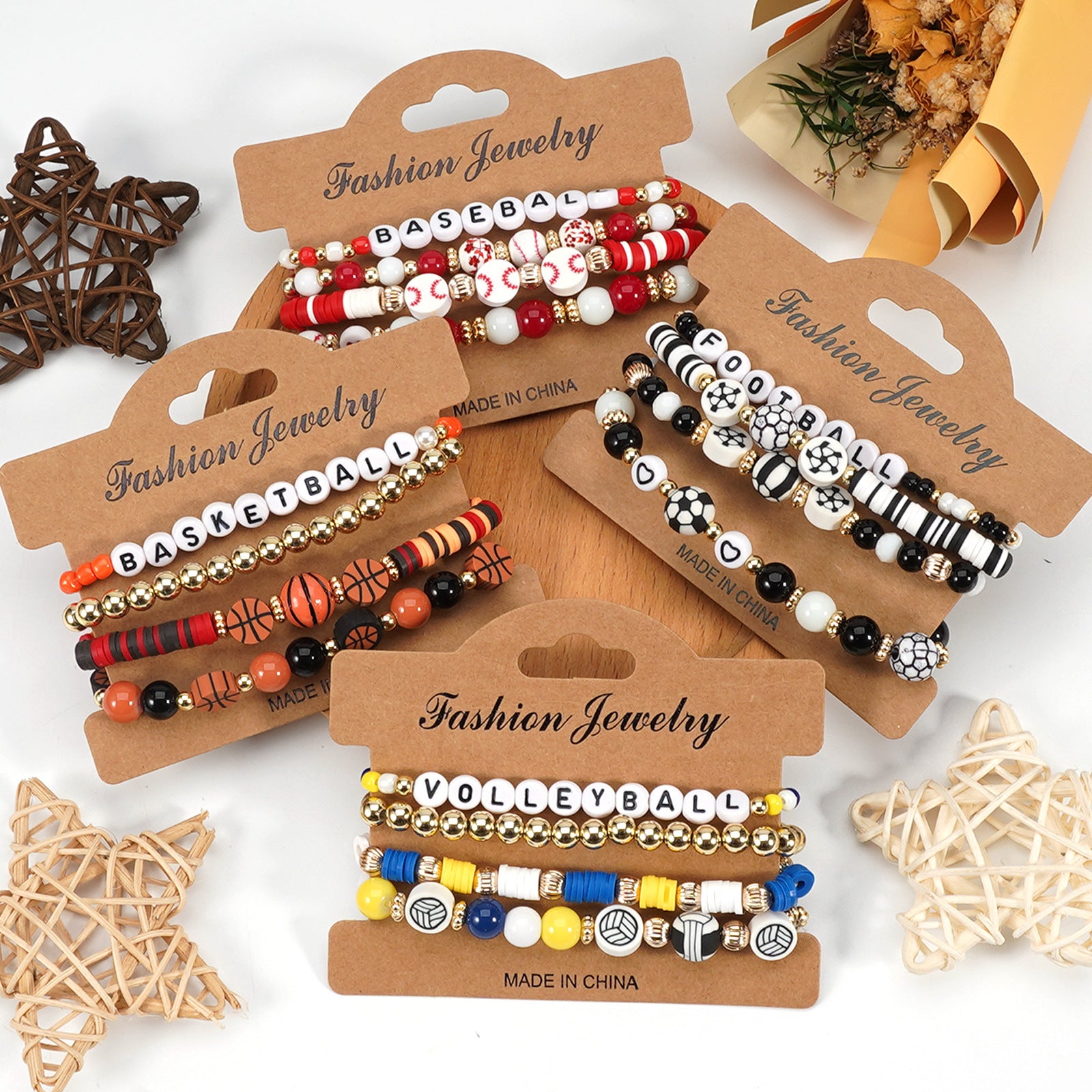 Cross Beaded Bracelet - product image 2