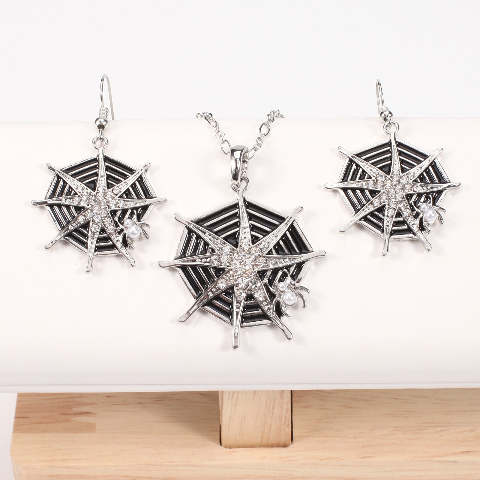 Halloween Necklace and Earring Set with Pumpkin - Screaming Skull - Ghost - - product image 33