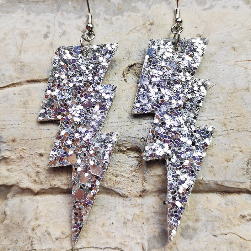 Statement Cross Leather Earrings - product image 16