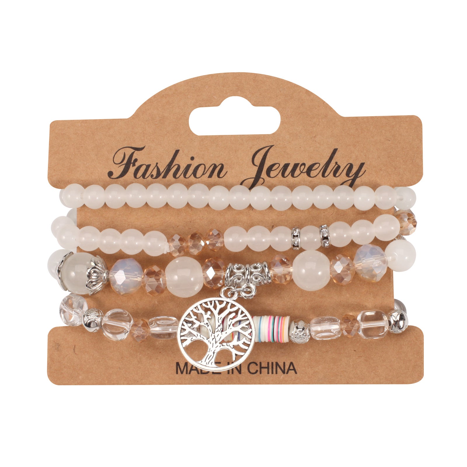 Boho Beaded Crystal Jewelry Set - product image 2