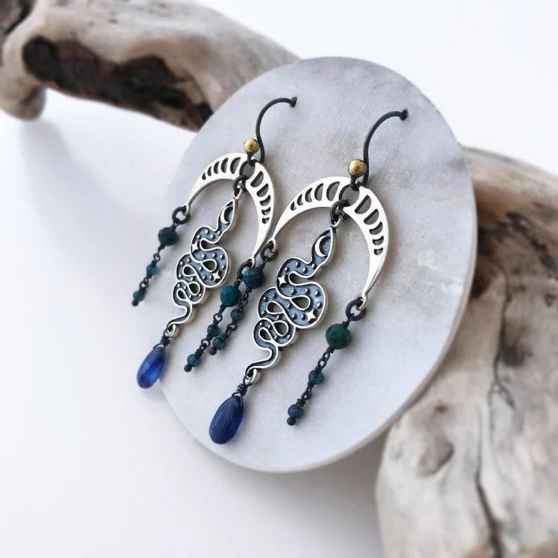 Moon Crystal Earrings - product image 4