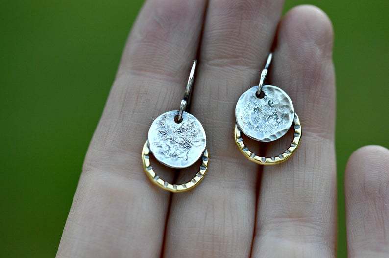 Vintage Cross Earrings