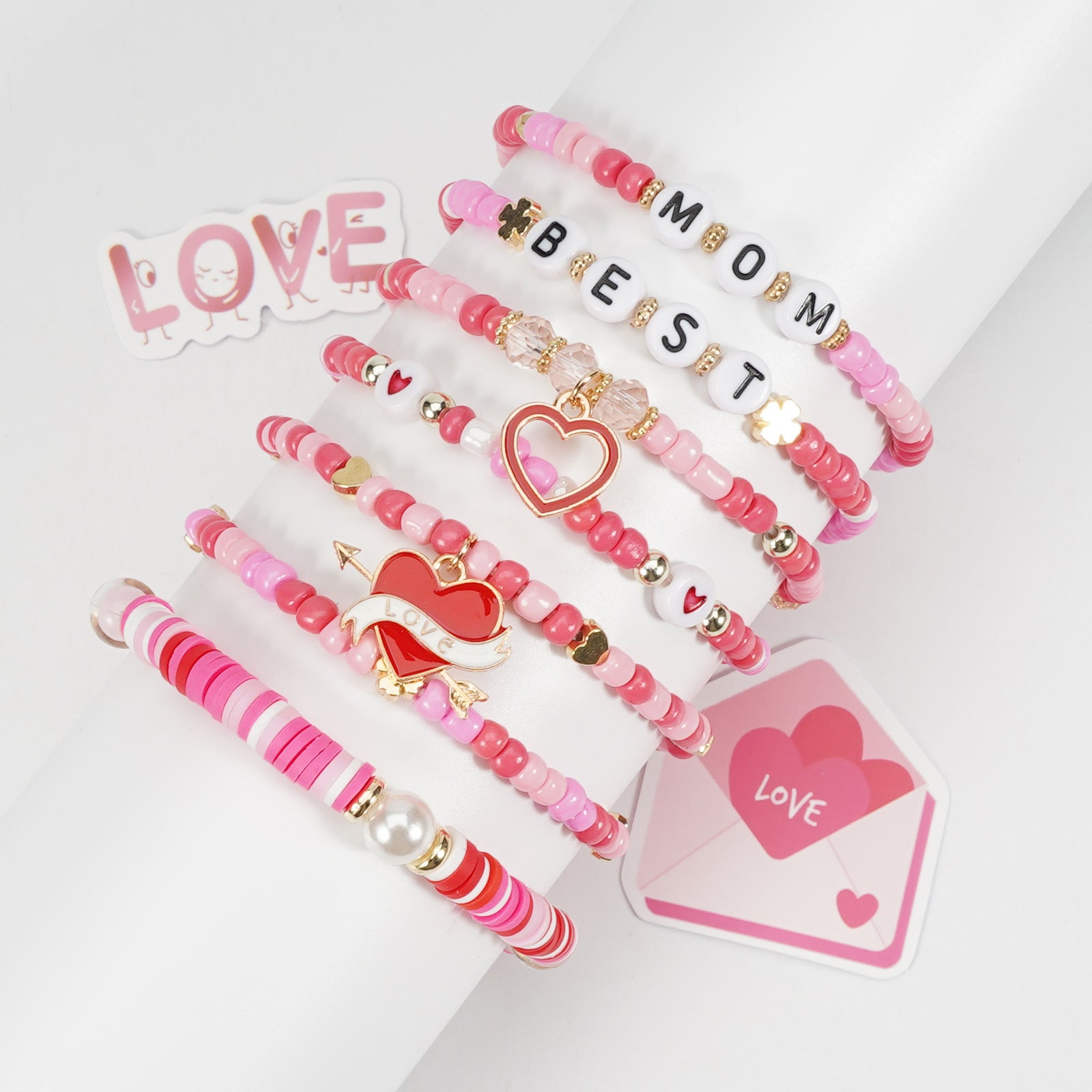 Floral Heart Cross Bracelet - product image 27