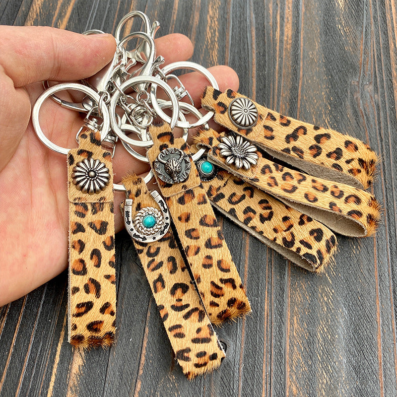 Western Horse Leather Necklace