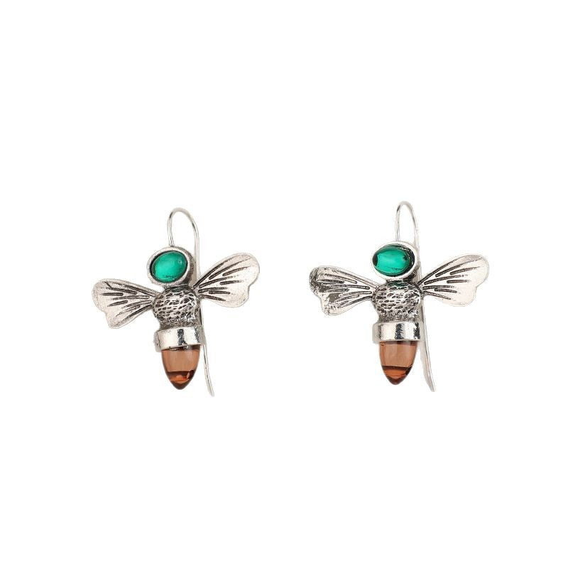 Vintage Cross Bee Earrings - product image 5