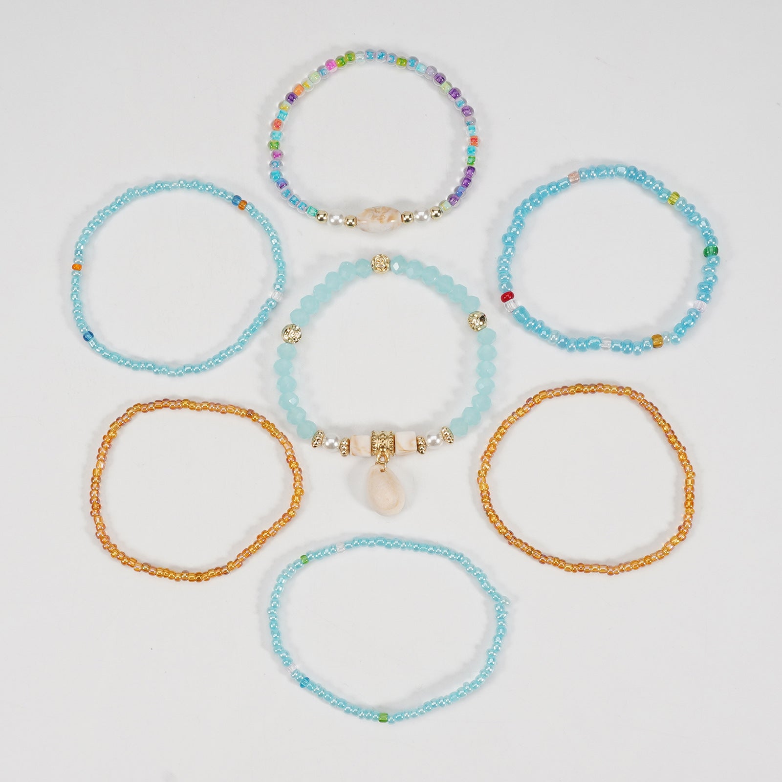 Boho Cross Beaded Necklace for Women - product image 22