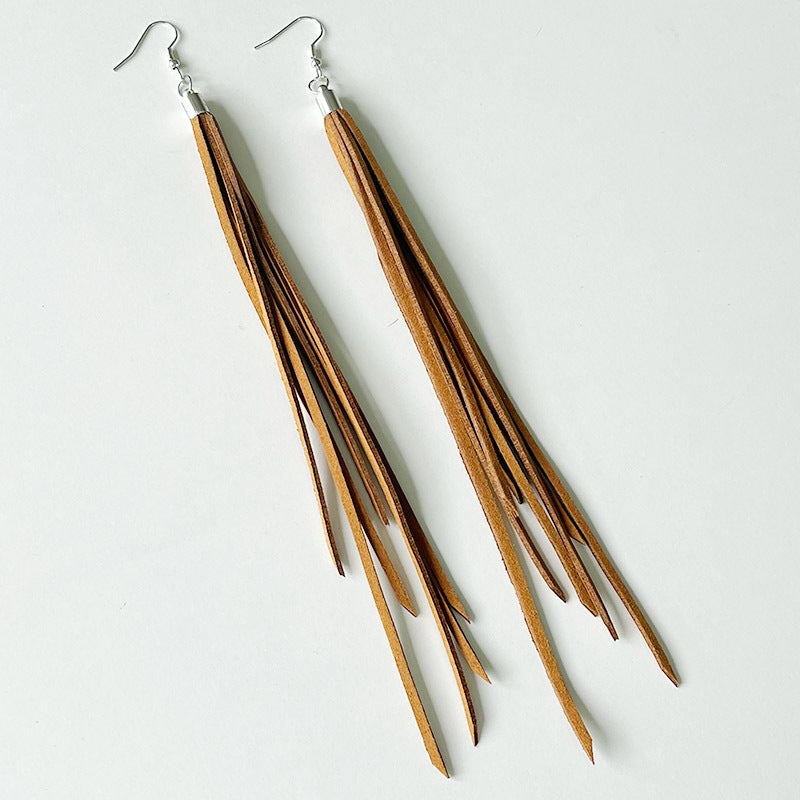 Western Boho Vintage Cross Earrings - product image 4