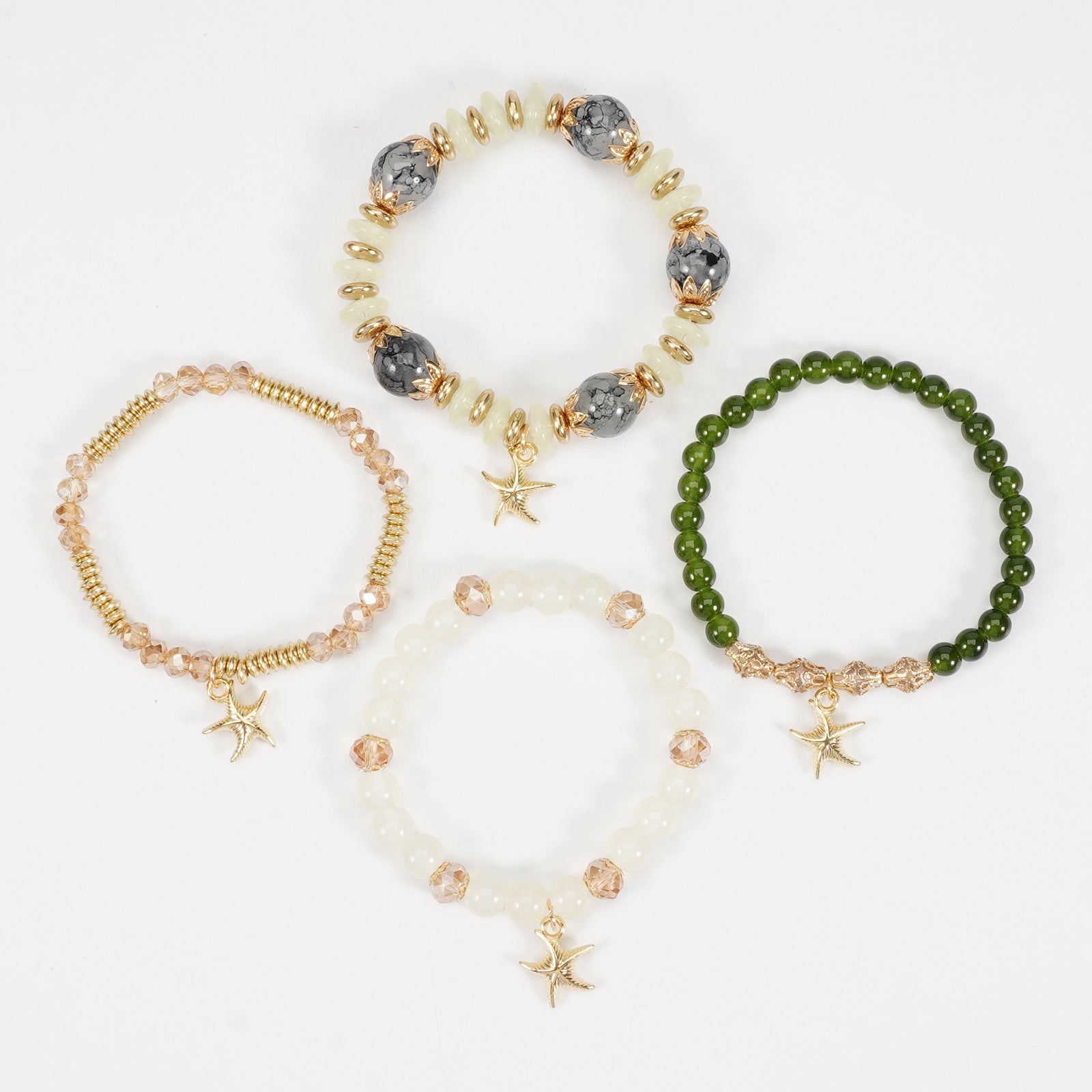 Boho Cross Beaded Crystal Necklace - product image 30