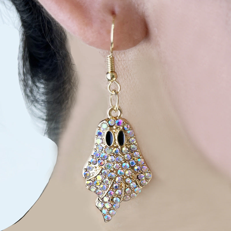 Cross Crystal Earrings - product image 1