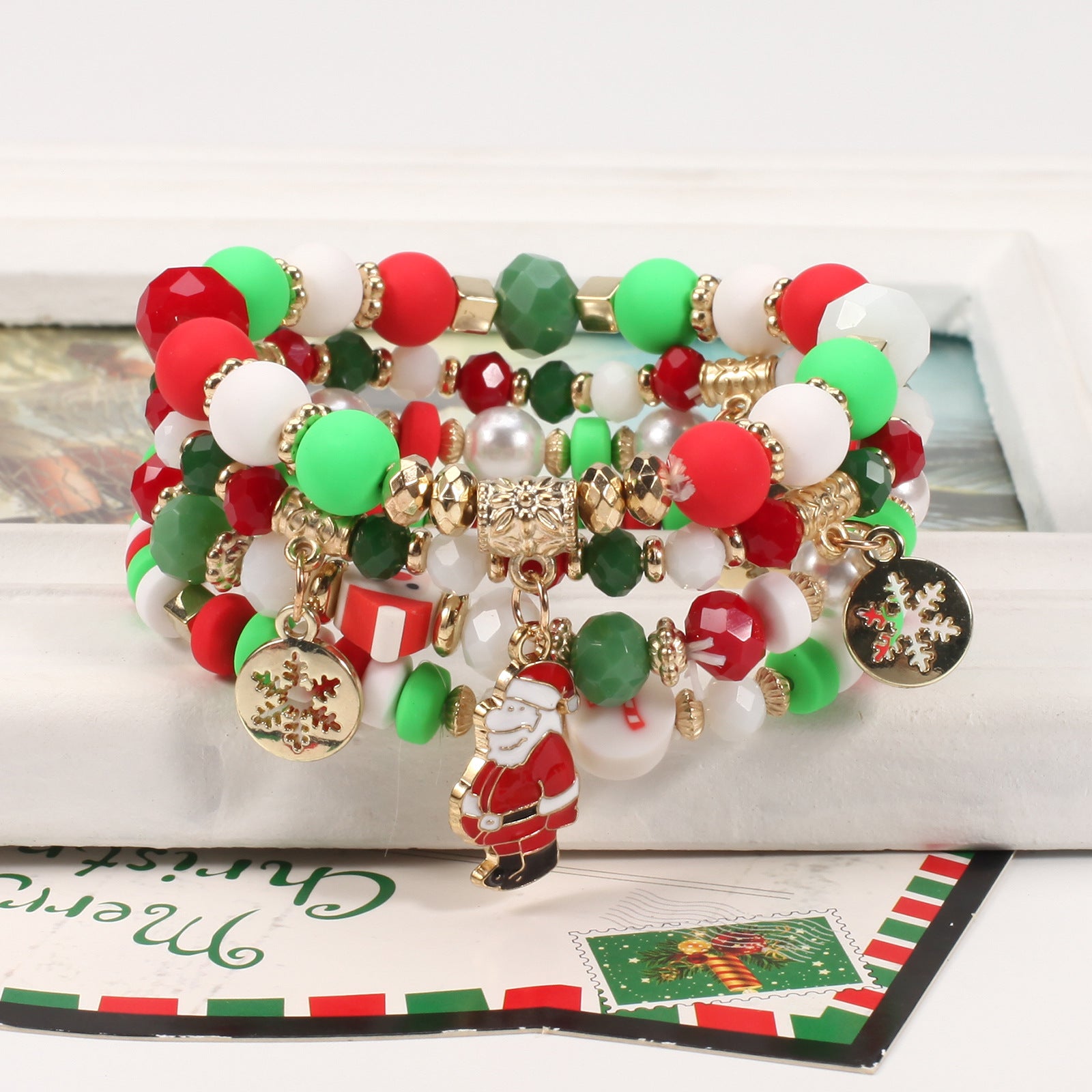 Cross Beaded Necklace