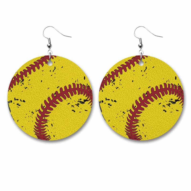 Vintage Leather Earrings - product image 12