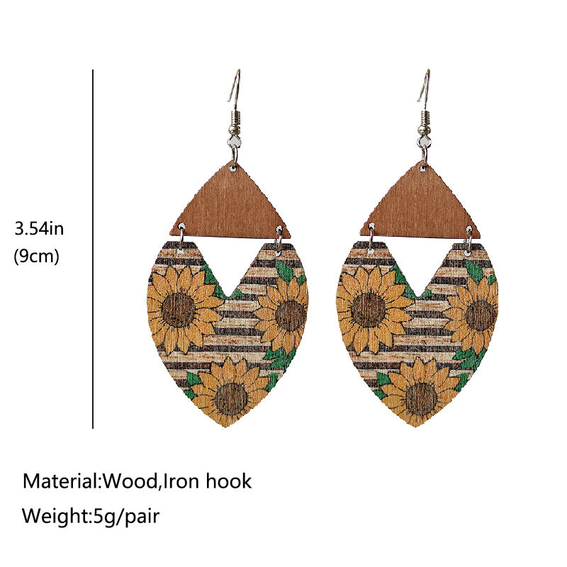 Boho Floral Earrings - product image 8