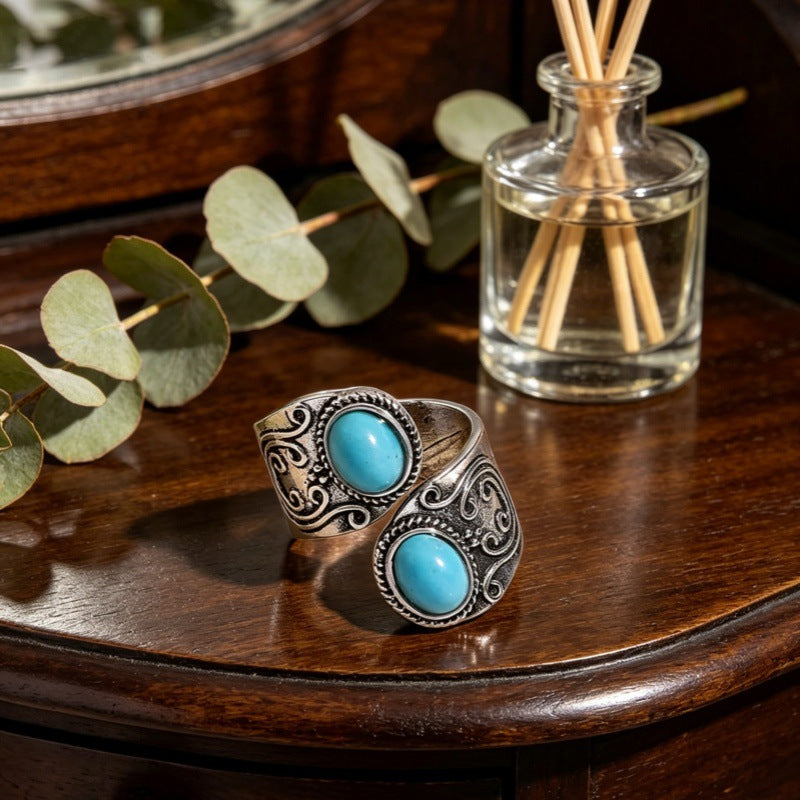 Vintage Floral Ring - product image 9