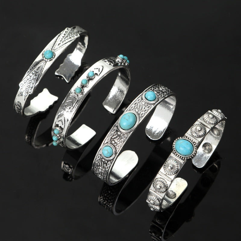 Turquoise Boho Vintage Bracelet - product image 1