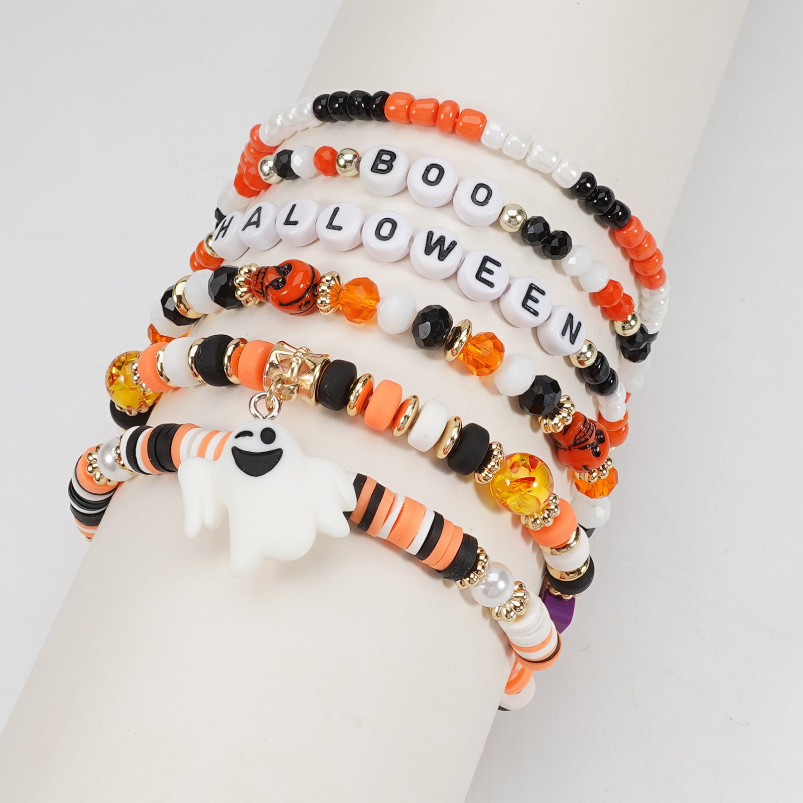 Cross Beaded Bracelet
