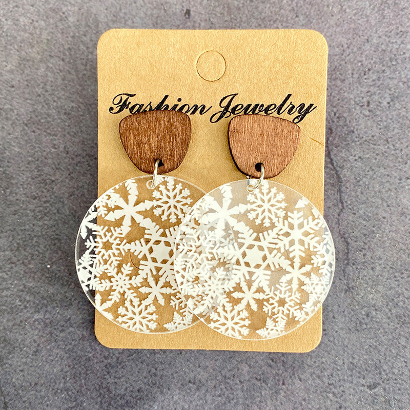 Cross Acrylic Earrings - product image 8