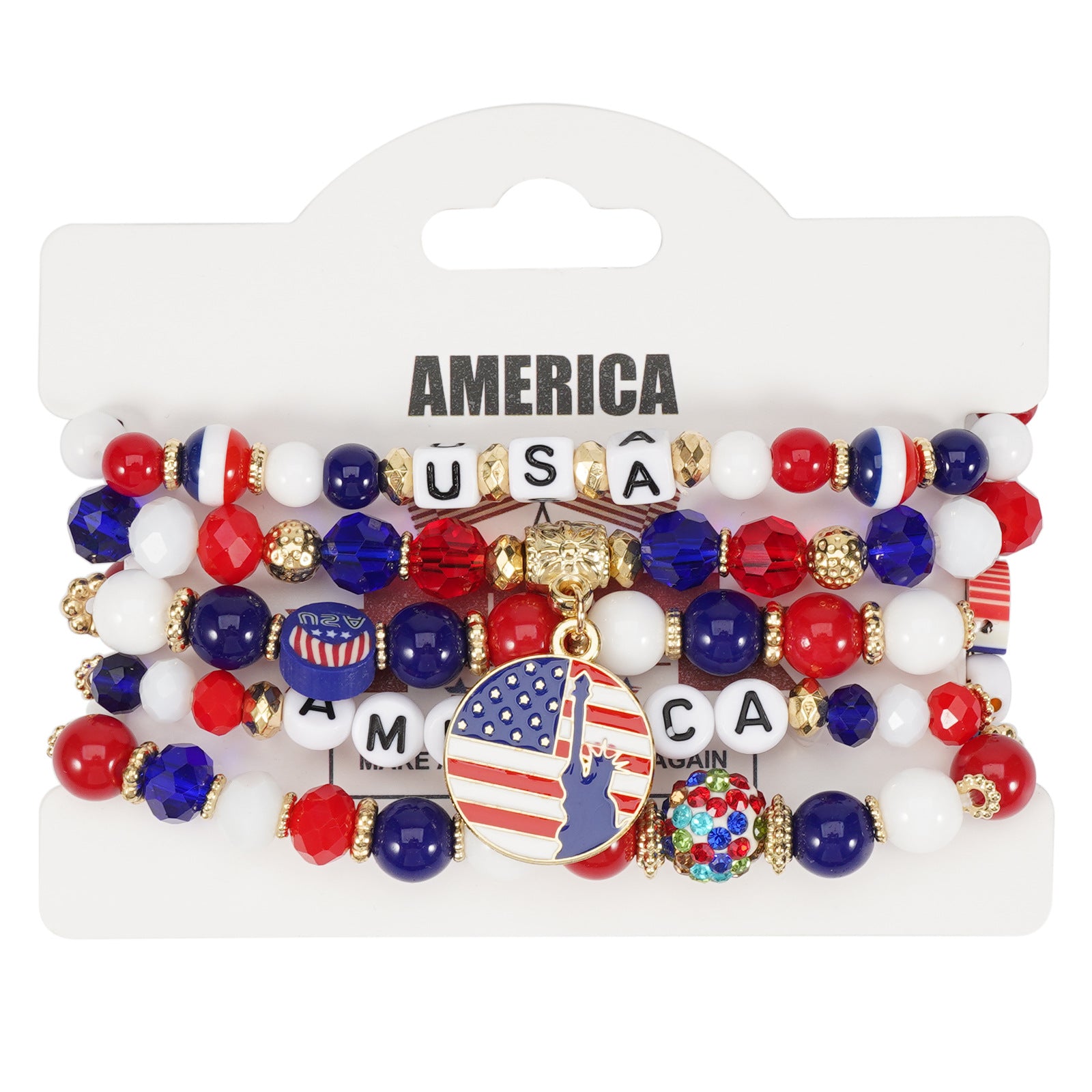 Flag Beaded Bracelet - product image 6