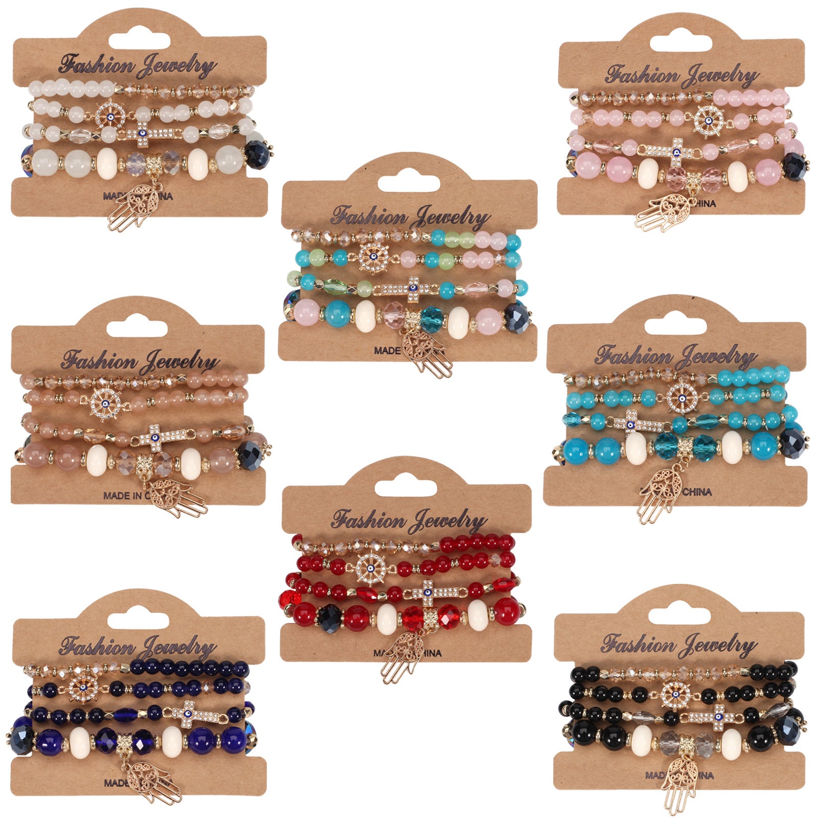 Boho Cross Bracelet - product image 1