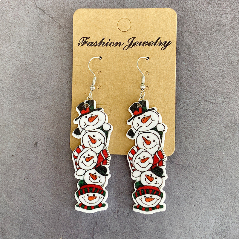Cross Acrylic Earrings - product image 3