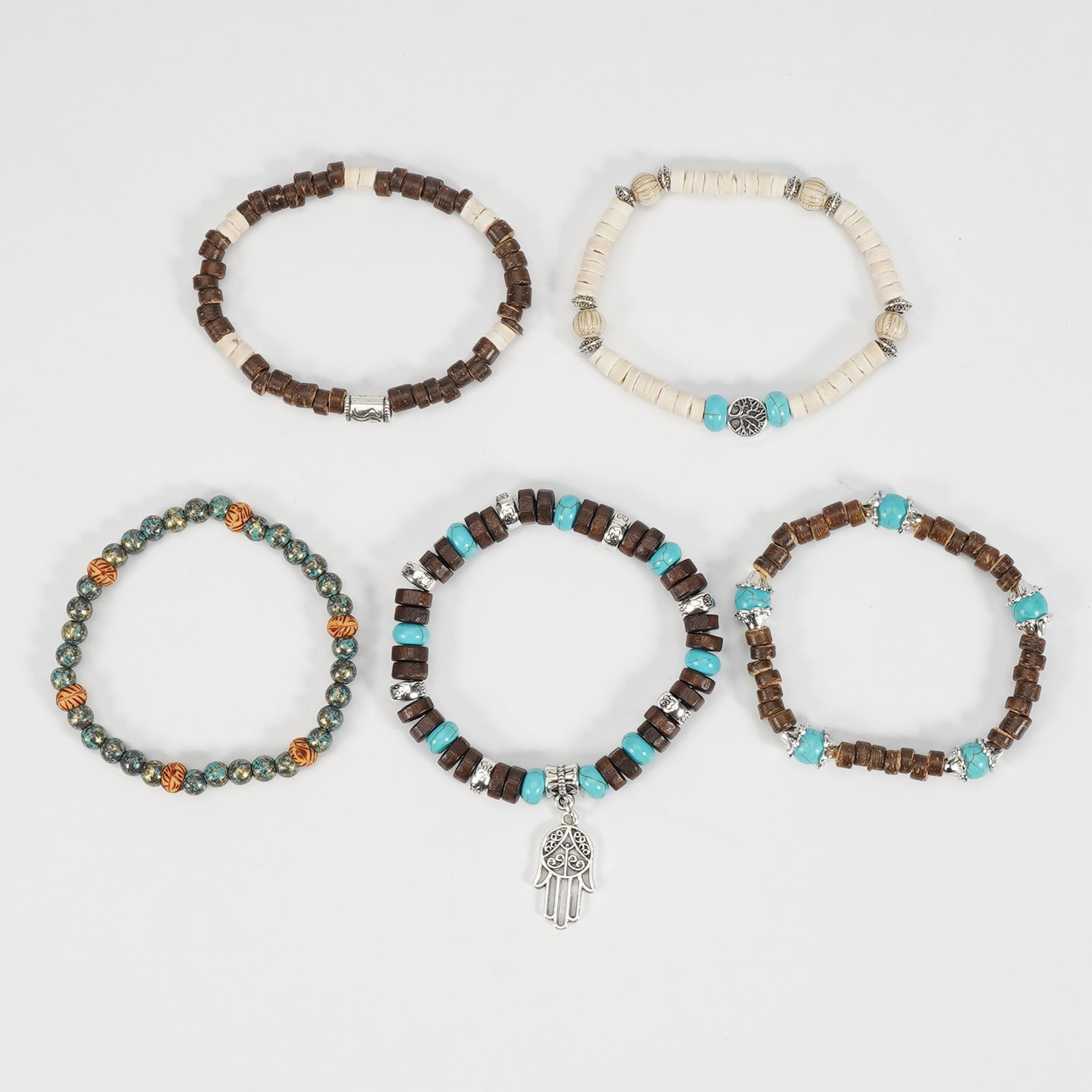 Heart Cross Wood Bracelet - product image 22