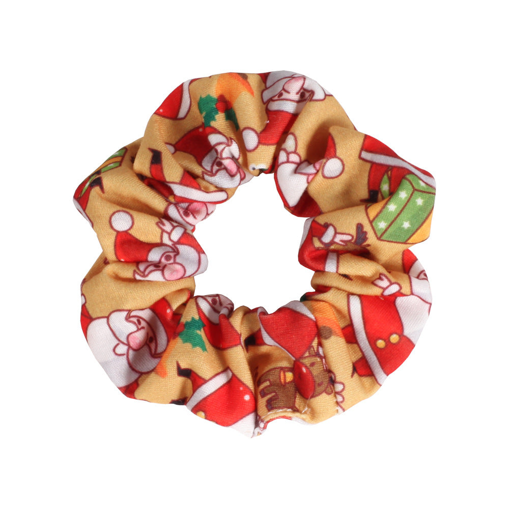 Christmas Hair Tie - Snowman - Bell - Santa Claus - Reindeer Antlers - Hat - - product image 13