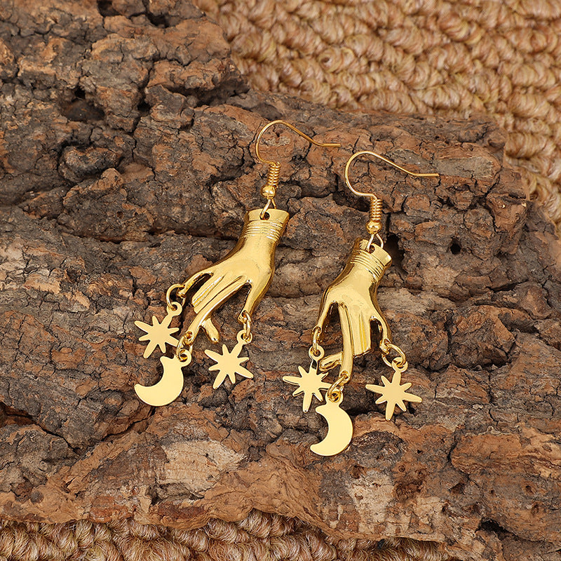 Vintage Statement Cross Earrings - product image 12